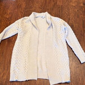 Monograph long cardigan